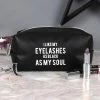 Gothic Gifts Gift Ideas As Black As My Soul Makeup Bag
