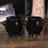 Gothic Gifts Cauldron Cruet Set