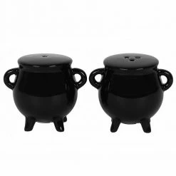 Gothic Gifts Cauldron Cruet Set