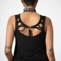 Killstar Furor Crop Top Women's Stuff