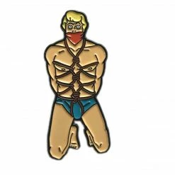 Geeky And Kinky Freddy Enamel Pin