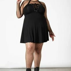 Killstar Gothica Halter Dress Women's Stuff