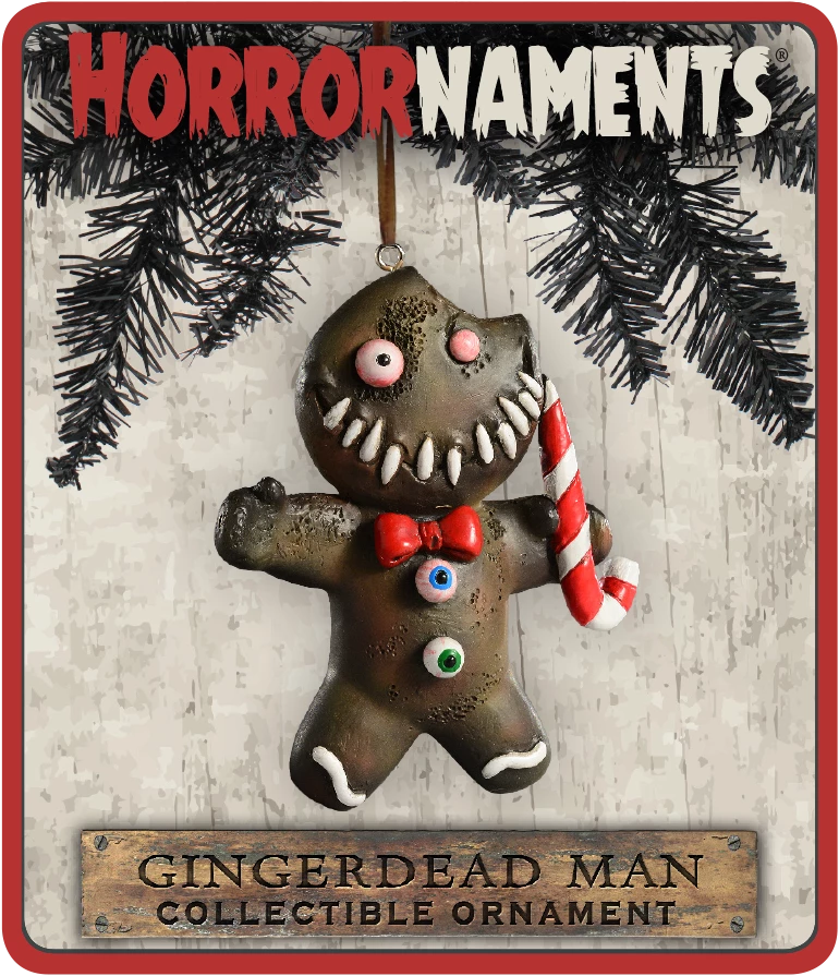 Horrornaments Gingerdead Man Housewares 4 Horrornaments Gingerdead Man Housewares