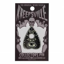Kreepsville666 Go Away Glow Planchette Enamel Pin