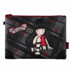 Santoro London Gorjuss Tartan Accessory Pouch - The Collector