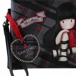 Santoro London Gorjuss Tartan Accessory Pouch - The Collector