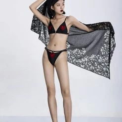 Punk Rave Bat Lace Shawl Accessories 12 Punk Rave Bat Lace Shawl Accessories