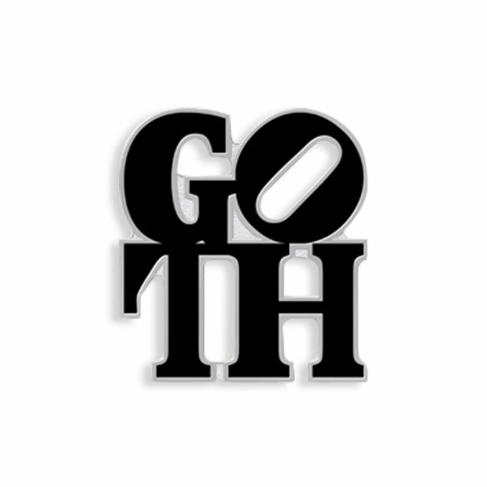 Yesterdays Goth Park Enamel Pin 3 Yesterdays Goth Park Enamel Pin