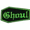 Project Pinup Gothic Coffin Ghoul Embroidered Iron On Patch - Black And Green Gift Ideas