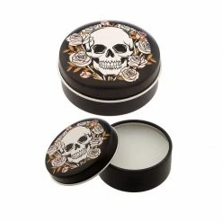 Other Gothic Gifts Skull & Roses Coconut Lip Balm Tin