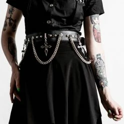 Killstar Women's Stuff Hope To Die Cross Belt