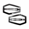 Kreepsville666 Coffin Snap Hair Clip - Black Accessories