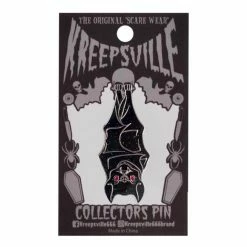 Kreepsville666 Pins Hanging Bat Glitter Enamel Pin