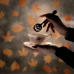 Lively Ghosts Gift Ideas Haunted Hallows Tea Spoon - Black 7 Lively Ghosts Gift Ideas Haunted Hallows Tea Spoon - Black