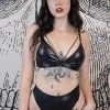 The Pretty Cult Heavy Metal Lover Chain Cross Bralette