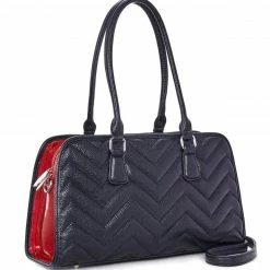 Lux De Ville Hellraiser Tote Black And Red Venom Sparkle Bags & Backpacks 8 Lux De Ville Hellraiser Tote Black And Red Venom Sparkle Bags & Backpacks