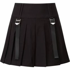 Killstar Analog Mini Skirt
