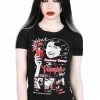 Killstar Forever Young Ringer Top Women's Stuff
