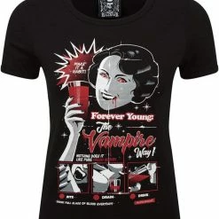 Killstar Forever Young Ringer Top Women's Stuff