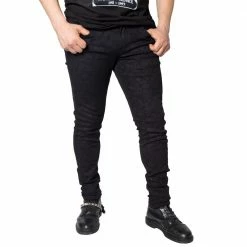 Kreepsville666 Death Repeat Black Skinny Jeans Men's Stuff