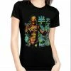 Rock Rebel Japanese Creature From The Black Lagoon Women's T-Shirt