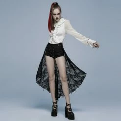 Punk Rave Gothic Coffin Shorts