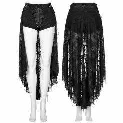 Punk Rave Gothic Coffin Shorts