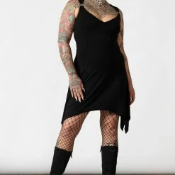 Killstar Women's Stuff Lawless Lace-Up Dress 12 Killstar Women's Stuff Lawless Lace-Up Dress