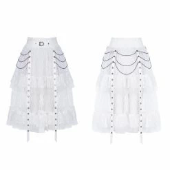 Punk Rave Women's Stuff Lolita Taboo Cage Skirt