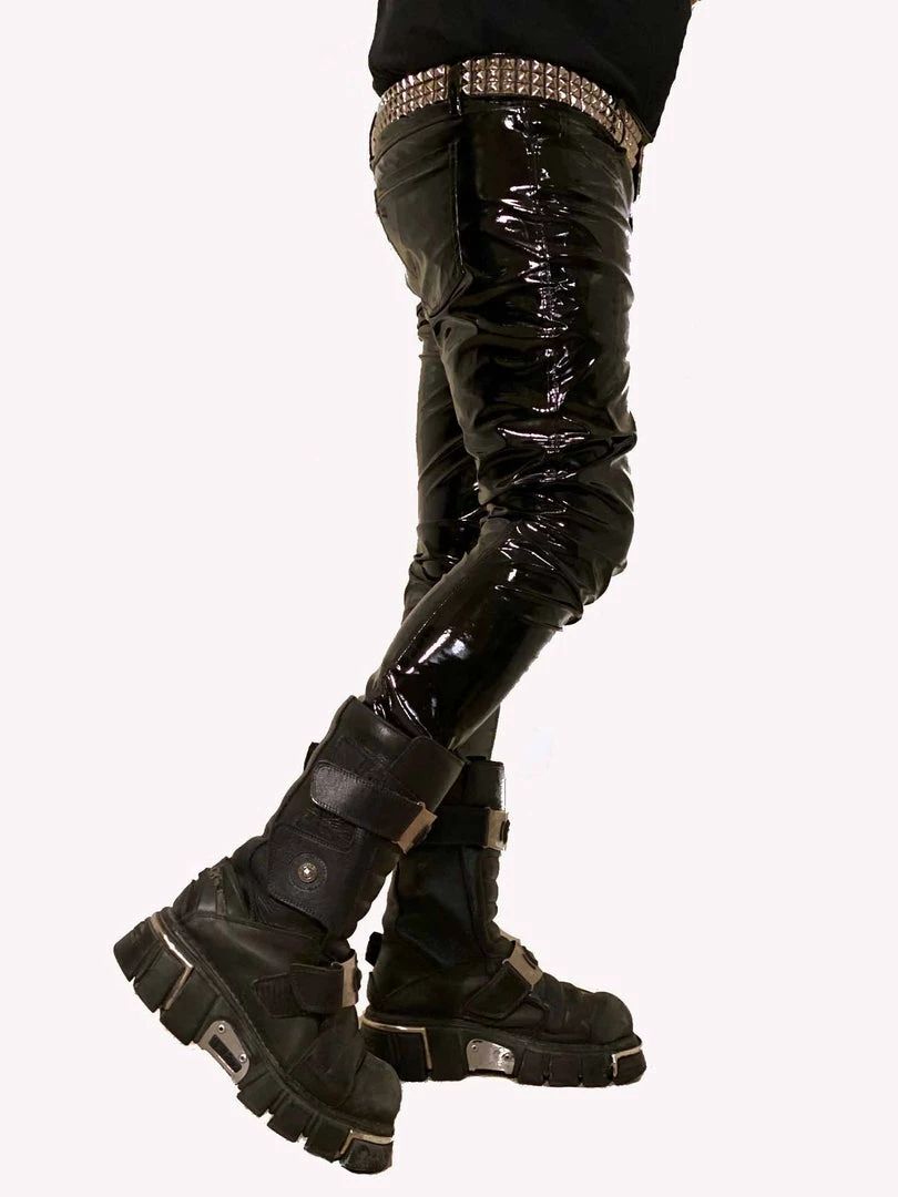 Lip Service Skinny PVC Vinyl Stretch Jeans 3 Lip Service Skinny PVC Vinyl Stretch Jeans