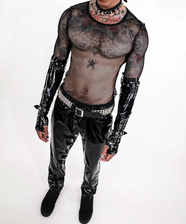 Lip Service Skinny PVC Vinyl Stretch Jeans 7 Lip Service Skinny PVC Vinyl Stretch Jeans