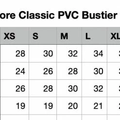 Lip Service Women's Stuff Hardcore Classic PVC Bustier 11 Lip Service Women's Stuff Hardcore Classic PVC Bustier