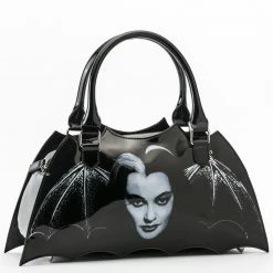 Rock Rebel Lily Bat Shaped Handbag