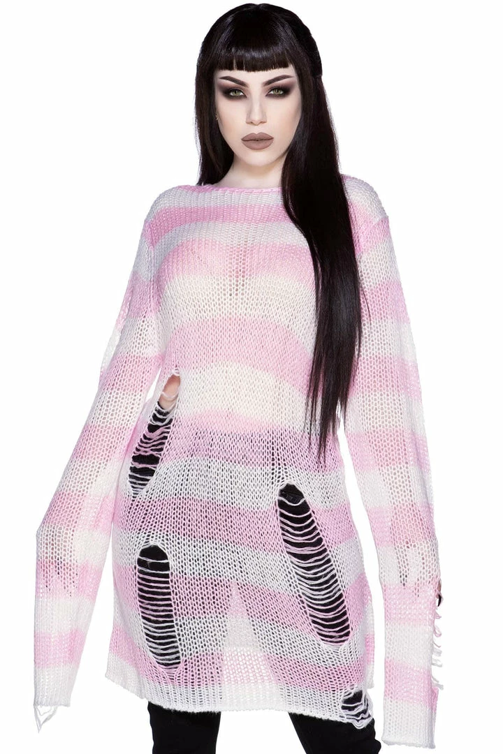 Killstar Men's Stuff Marshmallow Knit Sweater 3 Killstar Men's Stuff Marshmallow Knit Sweater