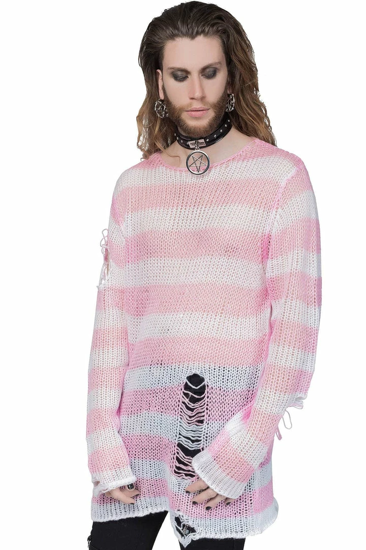 Killstar Men's Stuff Marshmallow Knit Sweater 5 Killstar Men's Stuff Marshmallow Knit Sweater