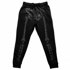 Kreepsville666 Skeleton Black Bone Jogger Pant Men's Stuff