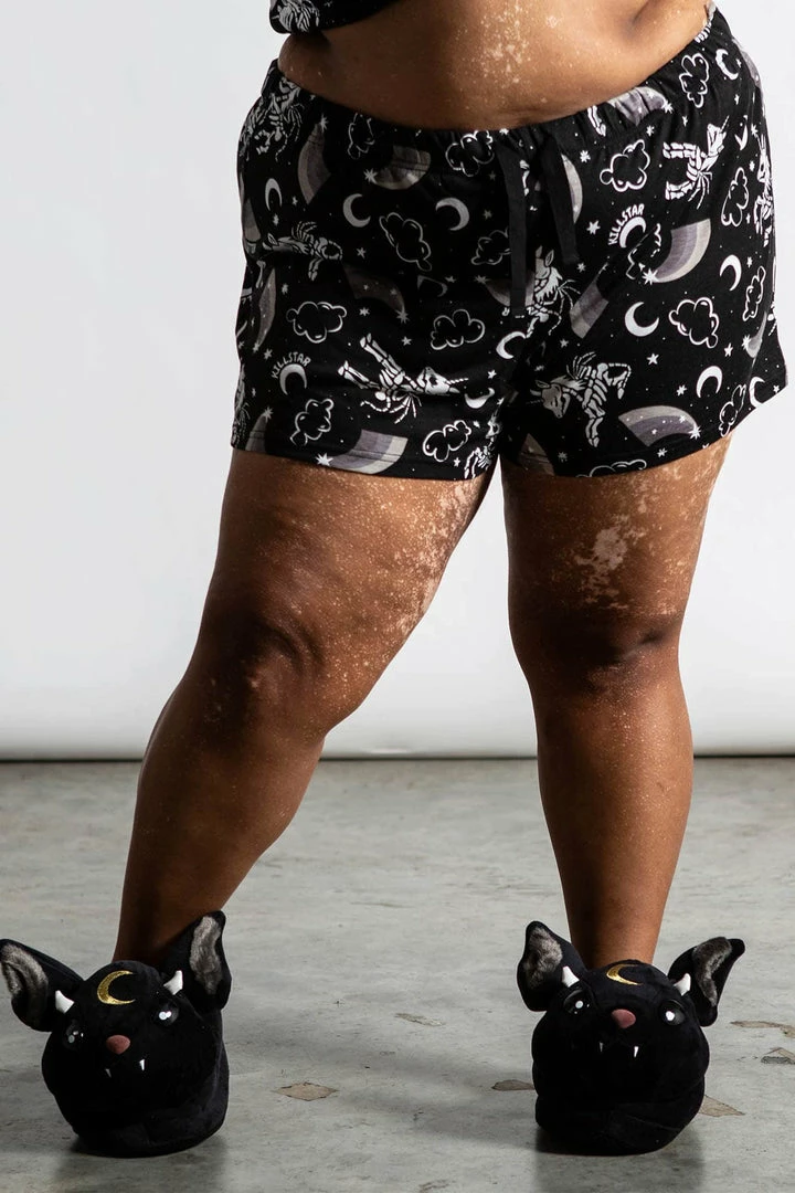 Killstar Plus Size Moonbow Lounge Shorts 7 Killstar Plus Size Moonbow Lounge Shorts