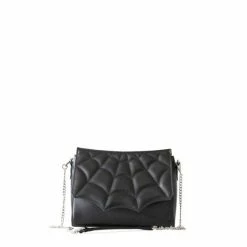 Banned Mabris Webb Enigma Black Shoulder Bag