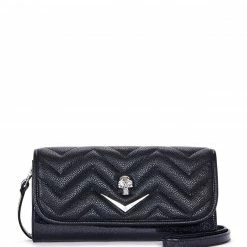 Lux De Ville Mini Hellraiser Tote Black And Midnight Sparkle Bags & Backpacks