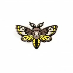 LuxCups Creative Pins Moth Enamel Pin