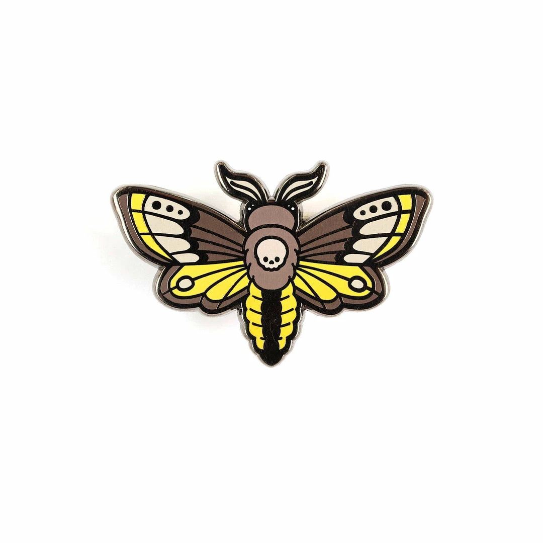 LuxCups Creative Pins Moth Enamel Pin 3 LuxCups Creative Pins Moth Enamel Pin