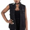 Killstar Nightrider Denim Vest 2 Killstar Nightrider Denim Vest