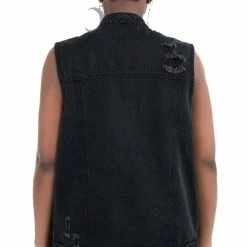 Killstar Nightrider Denim Vest