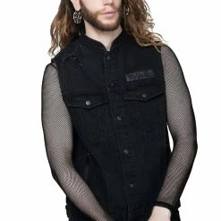 Killstar Nightrider Denim Vest