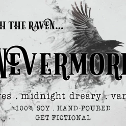 Get Fictional Gift Ideas Nevermore - Candle
