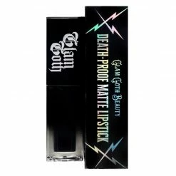 Glam Goth Beauty NIghtmare - Black Matte Lipstick Hair And Makeup