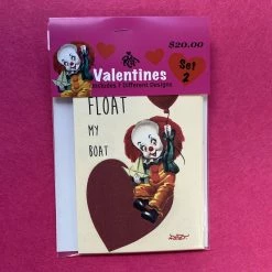 One Man Riet Other Horror Valentine Cards - Set 2