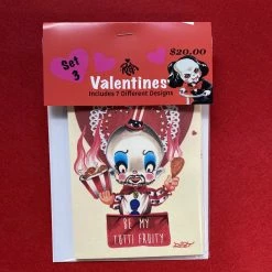 One Man Riet Other Horror Valentine Cards - Set 3