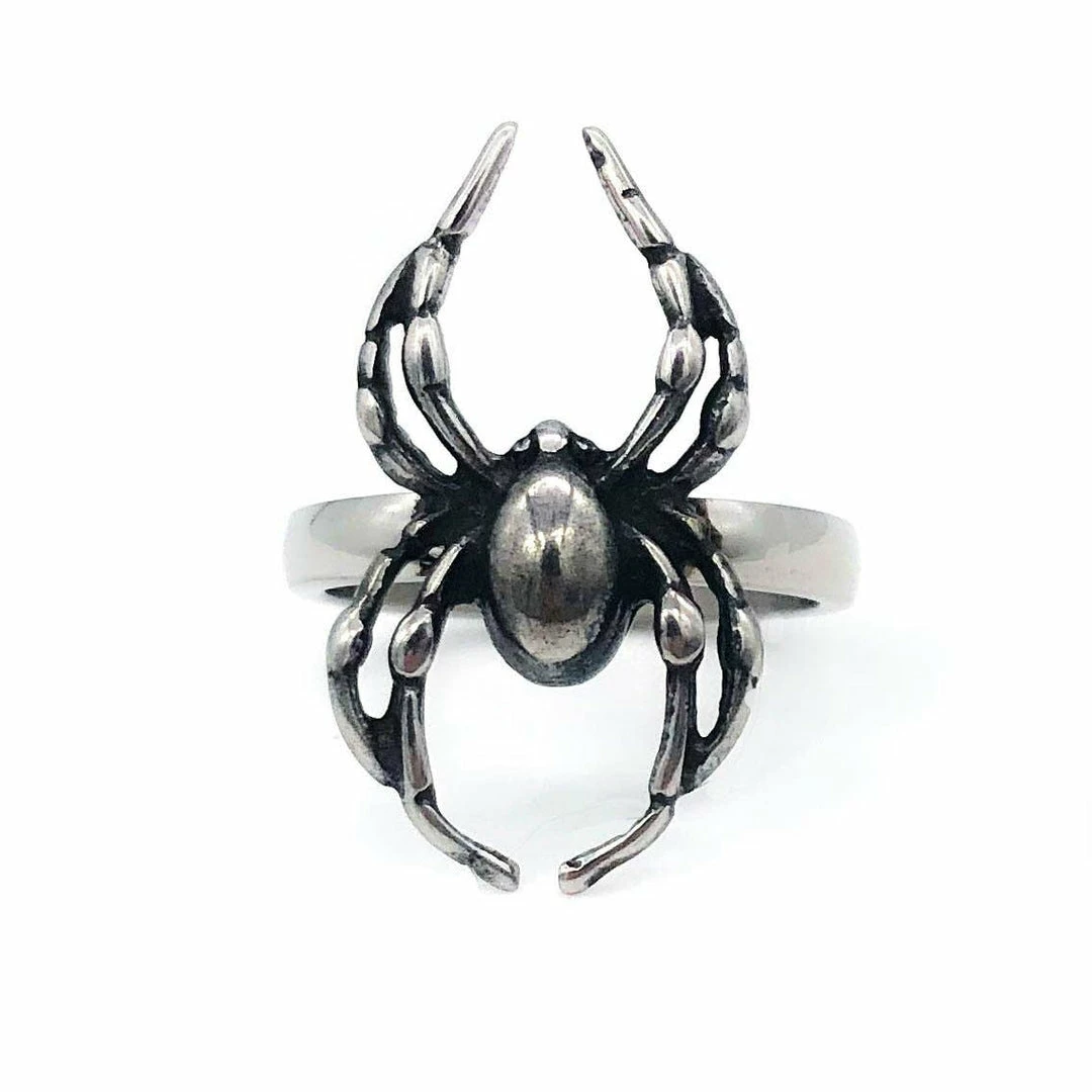 Mysticum Luna Jewelry Orb Weaver Spider Ring 3 Mysticum Luna Jewelry Orb Weaver Spider Ring