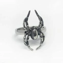 Mysticum Luna Jewelry Orb Weaver Spider Ring